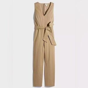 J Crew Camel Jumpsuit
